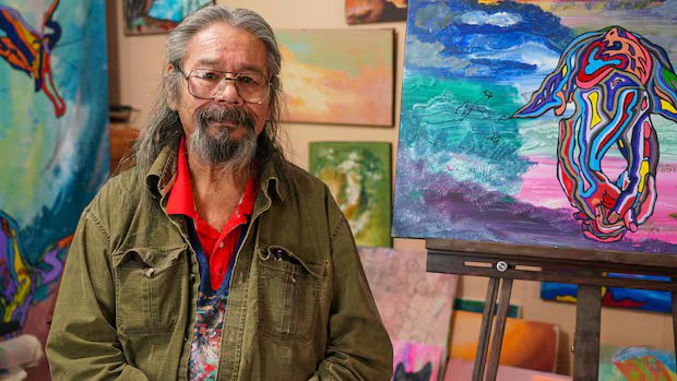 This Anishinaabe artist spent years working on a film about his life. He died weeks before the premiere
