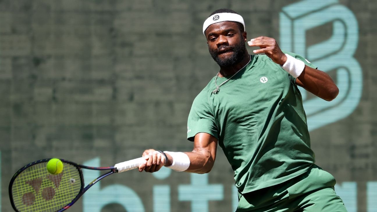 Frances Tiafoe beats Taylor Fritz to win all-American Halle final