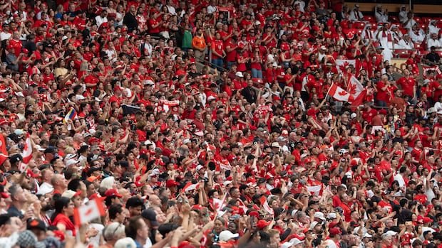 Canada’s World Cup players relishing the support of loud, proud home crowd