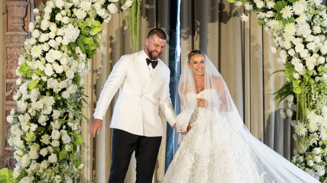 Cowboys’ Jake Ferguson and Haley Cavinder wed in Miami
