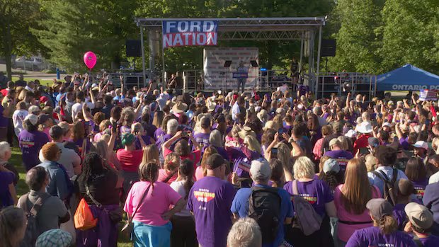 Ford government denies editing Ford Fest photo, says it corrected ‘orange hue’
