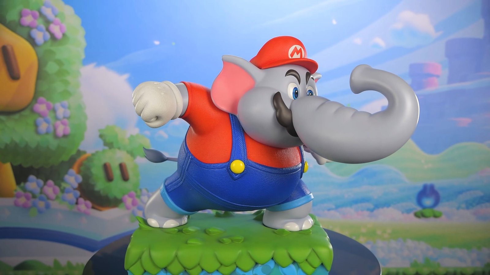 Super Mario Bros. Wonder “Elephant Mario” Statue Officially Revealed, Here’s A First Look