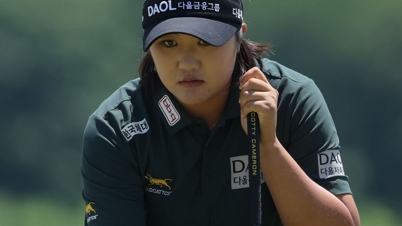 Haeran Ryu leading Women’s PGA Championship by one shot