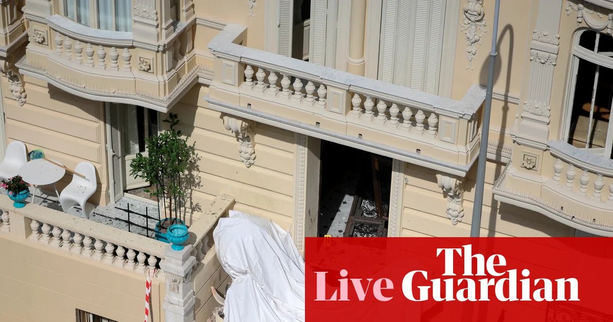 Monaco bombing was ‘attempted assassination’, not terror attack, say prosecutors – Europe live | World news