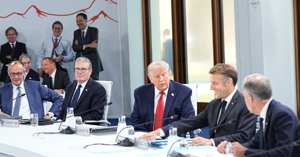 G7 Summit Live Updates: Leaders Praise Trump for U.S.-Iran Deal