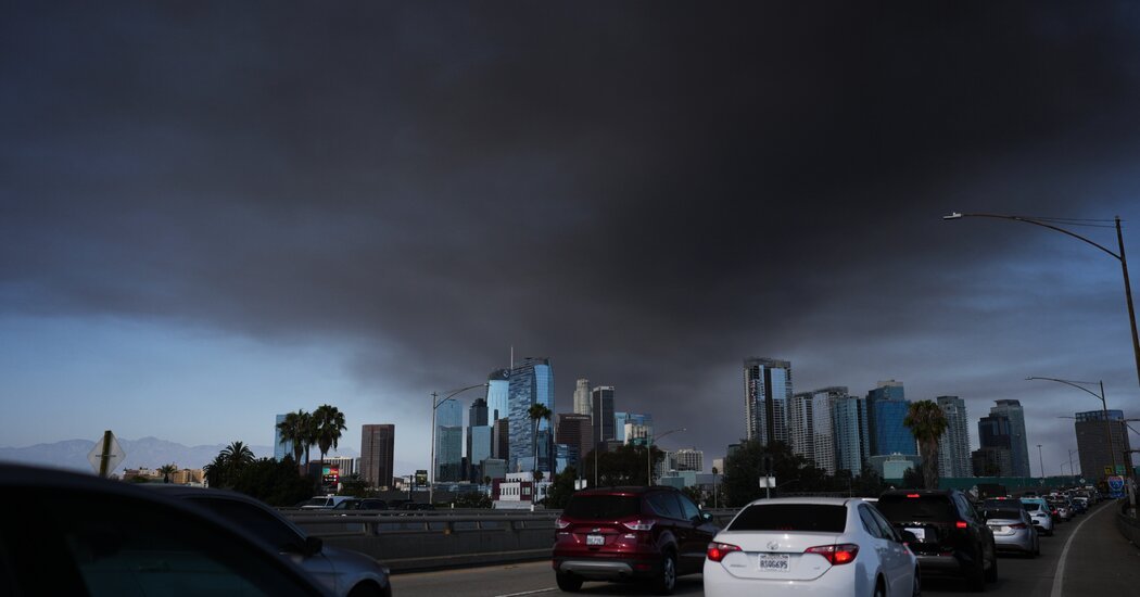 Boyle Heights Warehouse Fire Prompts Thousands of L.A. Residents to Shelter in Place
