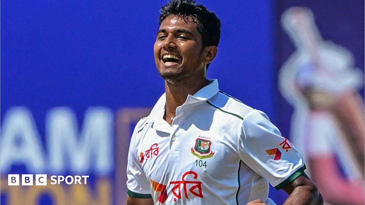 Hasan Mahmud: Bangladesh bowler joins Kent for County Championship spell