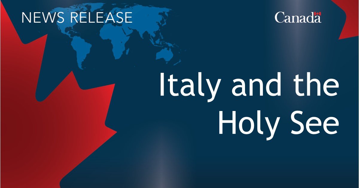 Minister Joly to travel to Italy and the Holy See for bilateral visit and G7 Foreign Ministers’ Meeting