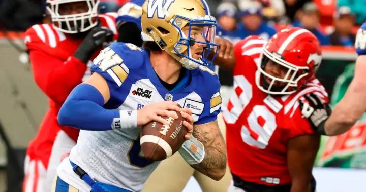 Winnipeg Blue Bombers reacquire quarterback Dru Brown in trade – Winnipeg