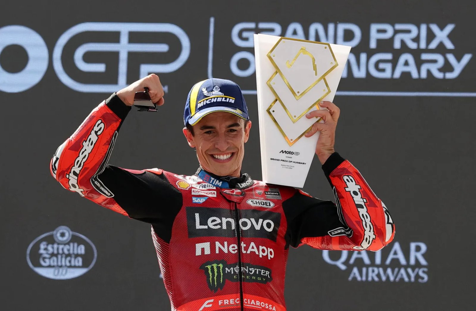 Marc Marquez hits 100 career wins with Hungarian MotoGP victory | Motorsports News