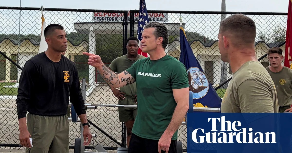 Hegseth warns Cuba against acquiring weapons in visit to Guantánamo Bay | Pete Hegseth