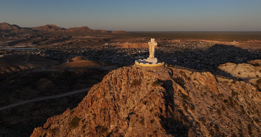 A Diocese Tries to Protect Its 29-Foot Jesus From Trump’s Border Wall