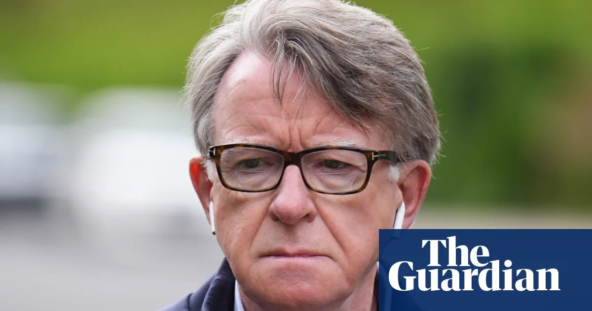 Mandelson files reveal Labour party is riddled with doubts and infighting | UK news