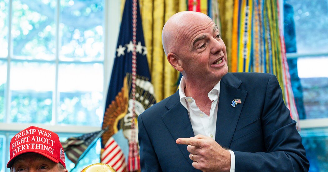 The Man Trumpifying FIFA – The New York Times
