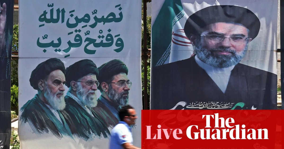 Middle East crisis live: Trump claims Iranian supreme leader is involved in US negotiations | US-Israel war on Iran