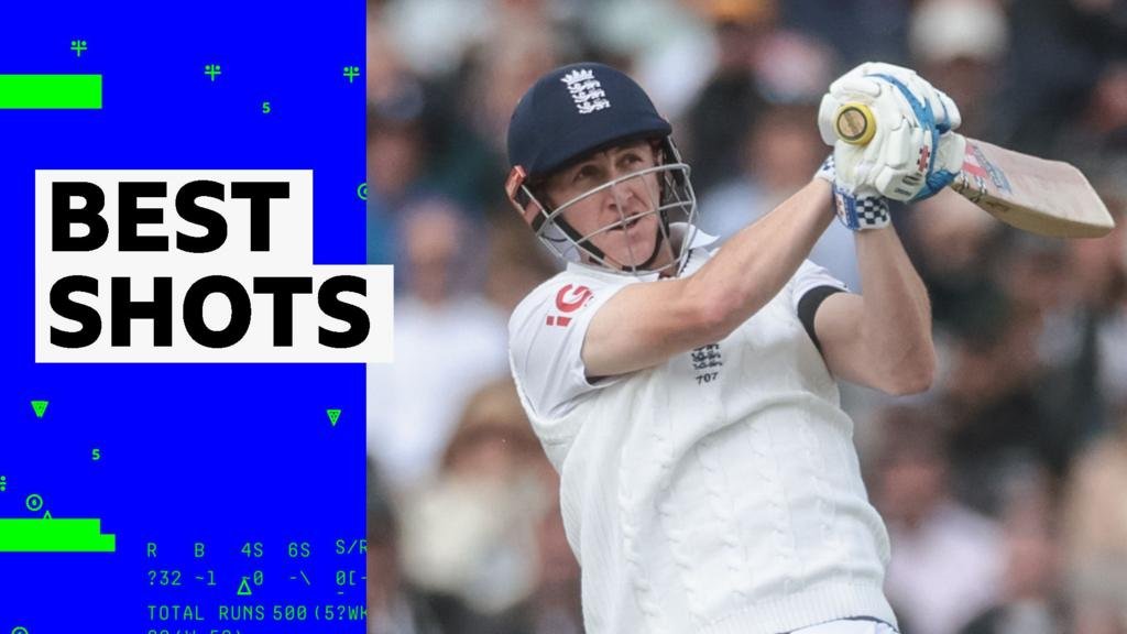 England vs New Zealand First Test: Harry Brook’s eventful innings at Lord’s