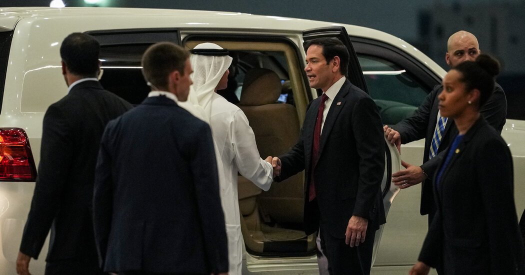 Rubio Seeks to Reassure Persian Gulf Allies on Iran Deal