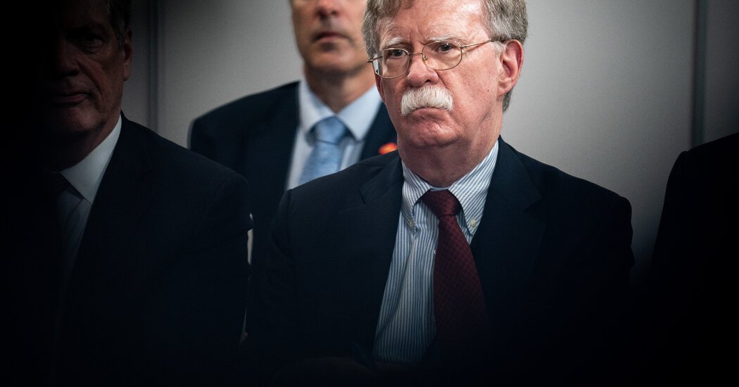 John Bolton, Former Trump Adviser, Is Expected to Plead Guilty in Classified Information Case