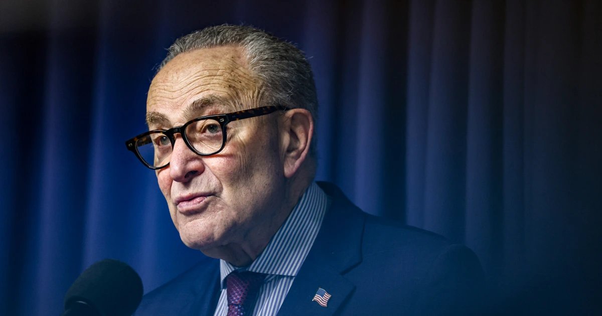 Chuck Schumer lays out Democrats’ plan to fight Trump’s ‘anti-weaponization’ fund in the Senate