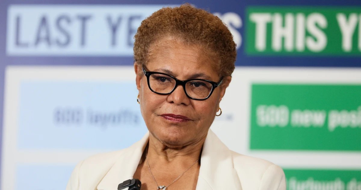 Los Angeles Mayor Karen Bass pulled into a runoff in her race for a second term