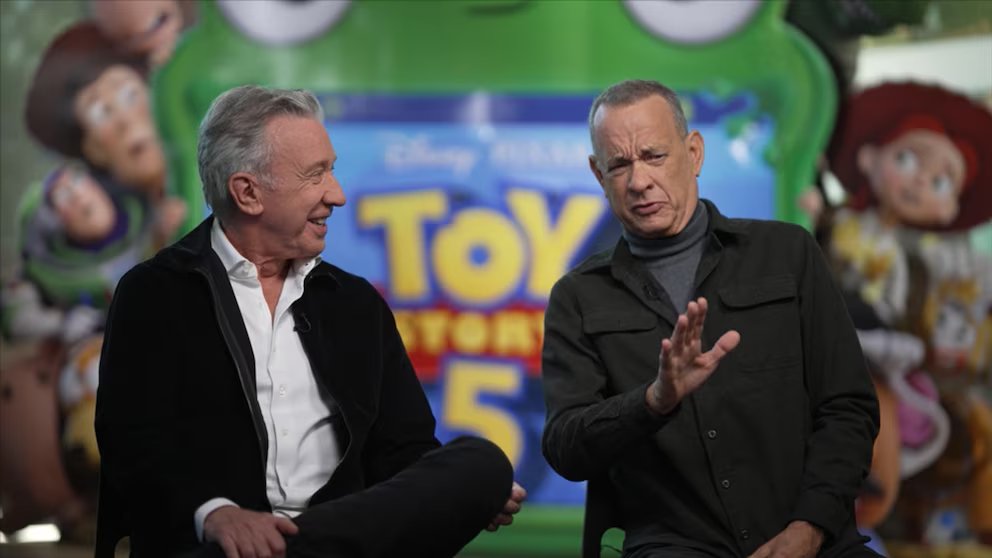WATCH:  Tim Allen and Tom Hanks talk 'Toy Story 5'