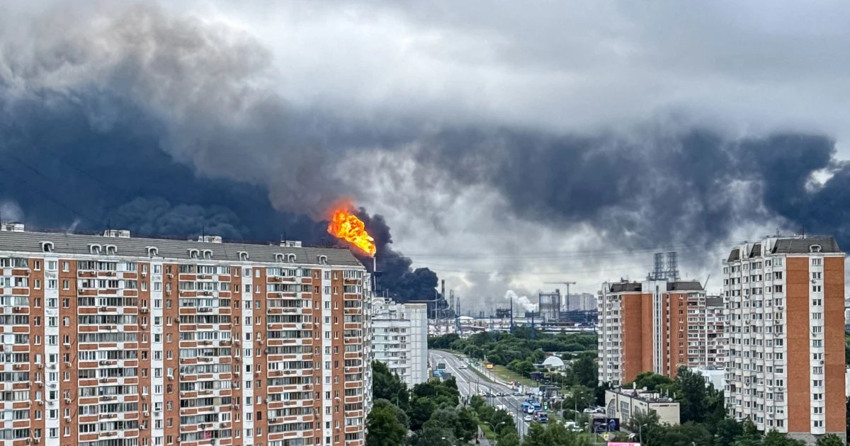 Moscow refinery attack: Ukrainian drones hit Kapotnya in biggest attack in years