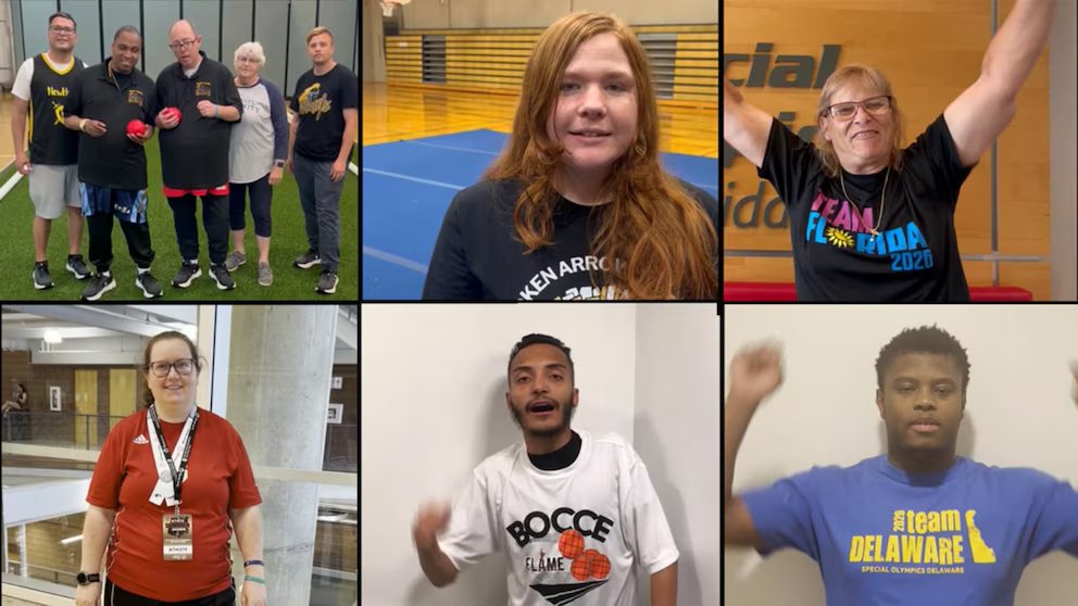 WATCH: Meet the Special Olympics athletes