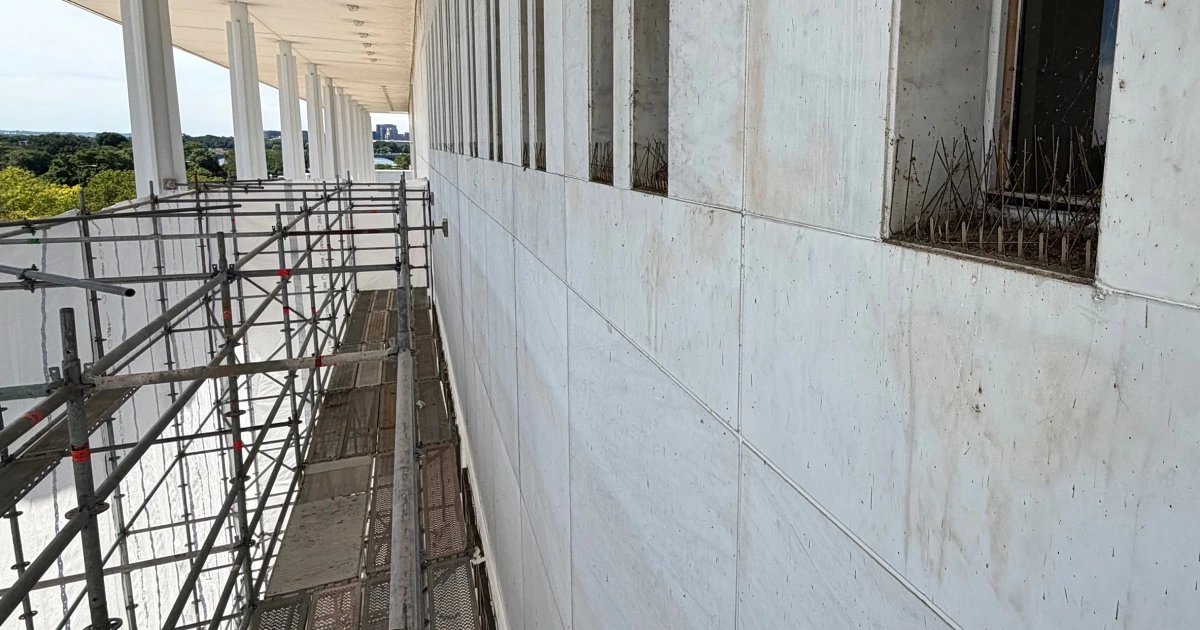 New photos show Trump’s name removed from Kennedy Center facade