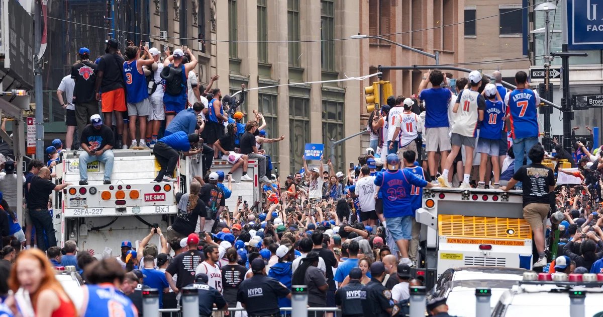 Woman who went viral for taking Knicks trash can no longer an executive with JP Morgan Chase