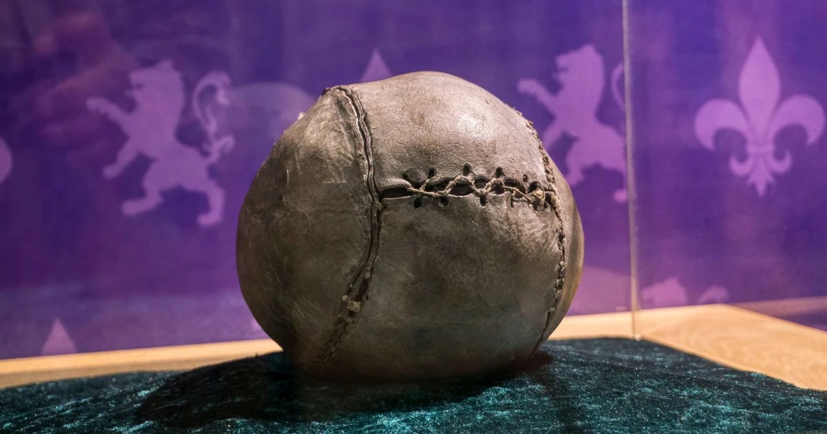 World’s oldest football travels from Stirling to Miami