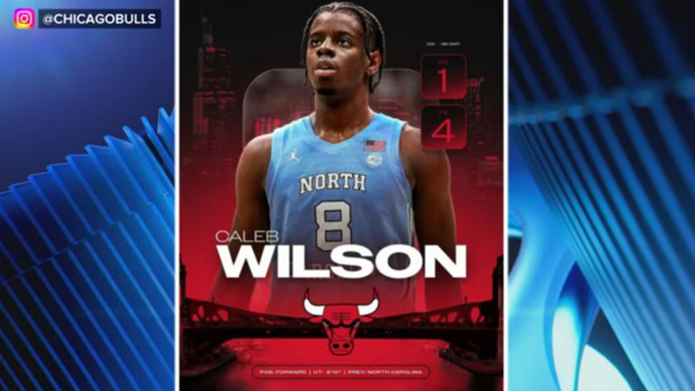 WATCH:  Newest Chicago Bull Caleb Wilson wants to be better than Jordan