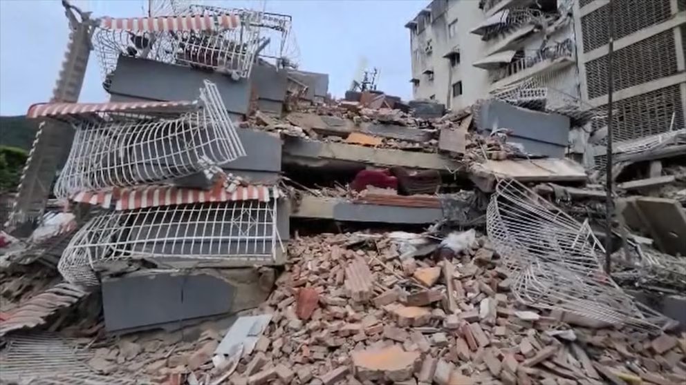 WATCH:  Inside rescue efforts after Venezuela earthquake