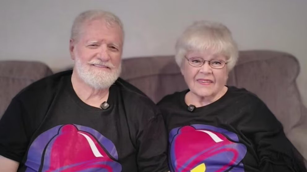 WATCH:  Utah couple celebrates 60th wedding anniversary at Taco Bell