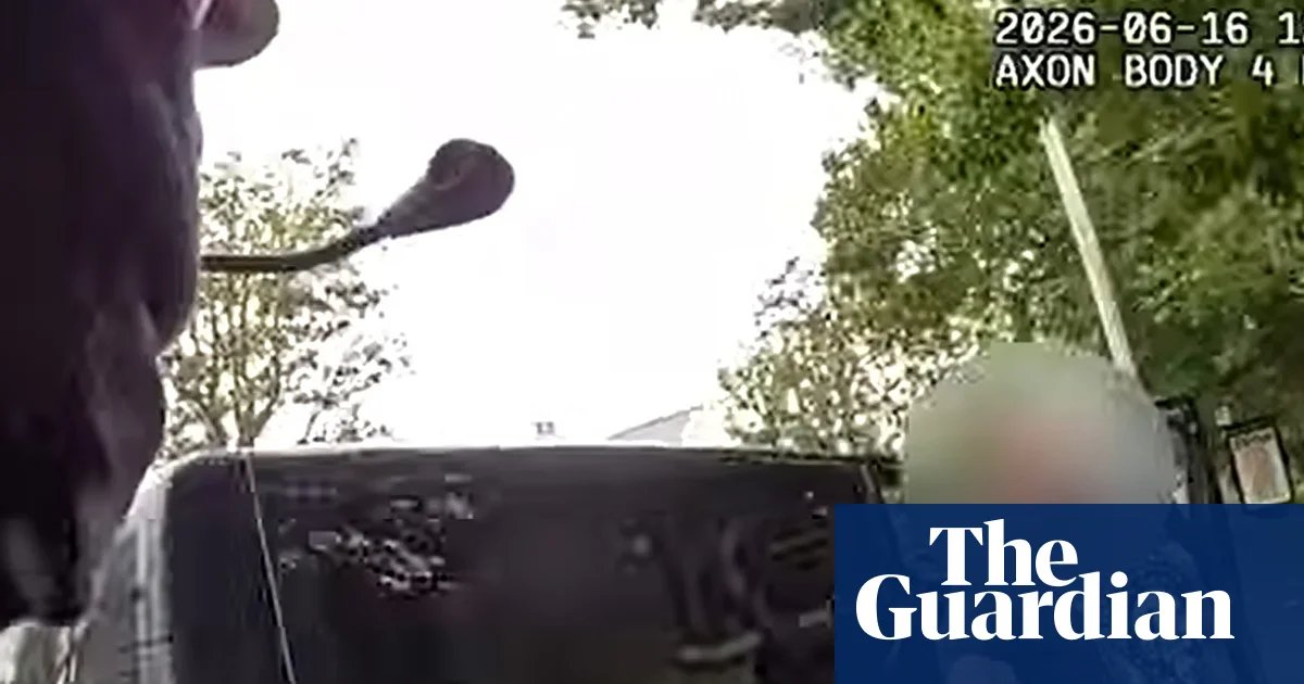 Kent van driver praised for giving lift to armed officer chasing suspect | UK news