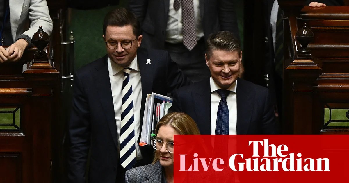 Australia news live: poll piles pressure on Jacinta Allan; women ‘biggest losers from NDIS cuts’ | Australia news