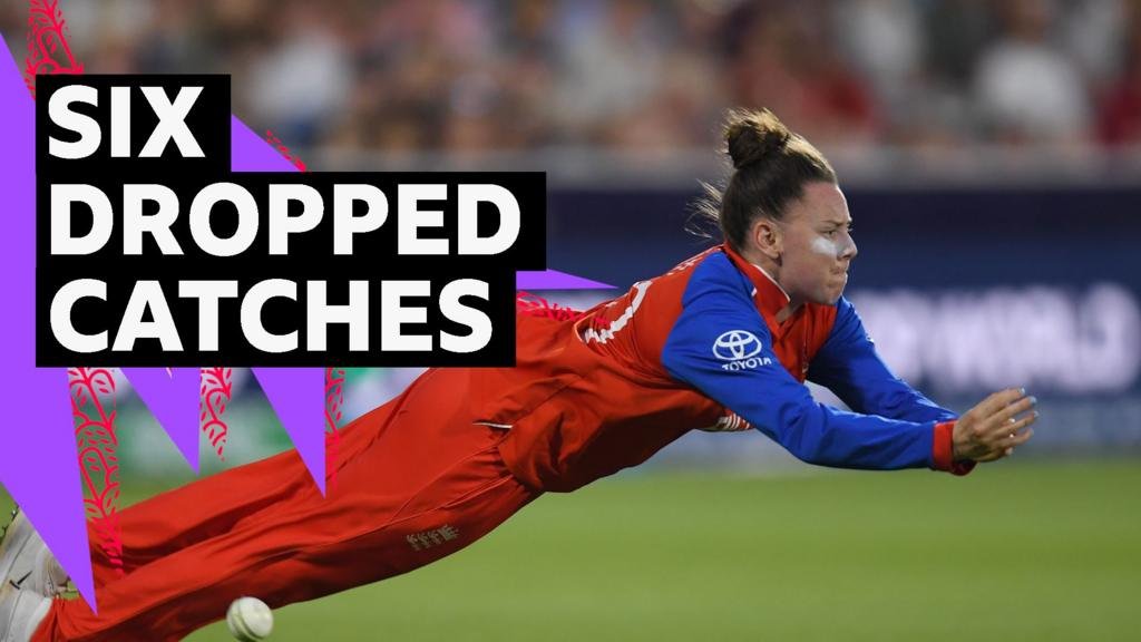 Women’s T20 World Cup: England complete victory despite dropped catches galore