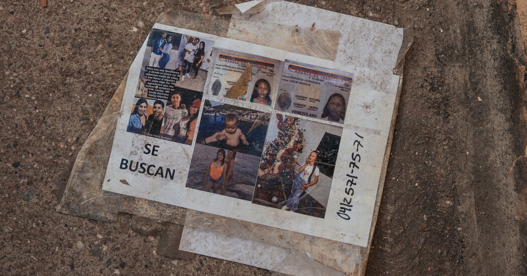 At a Caracas Morgue, Families and Officials Try to Identify More Than 100 Victims