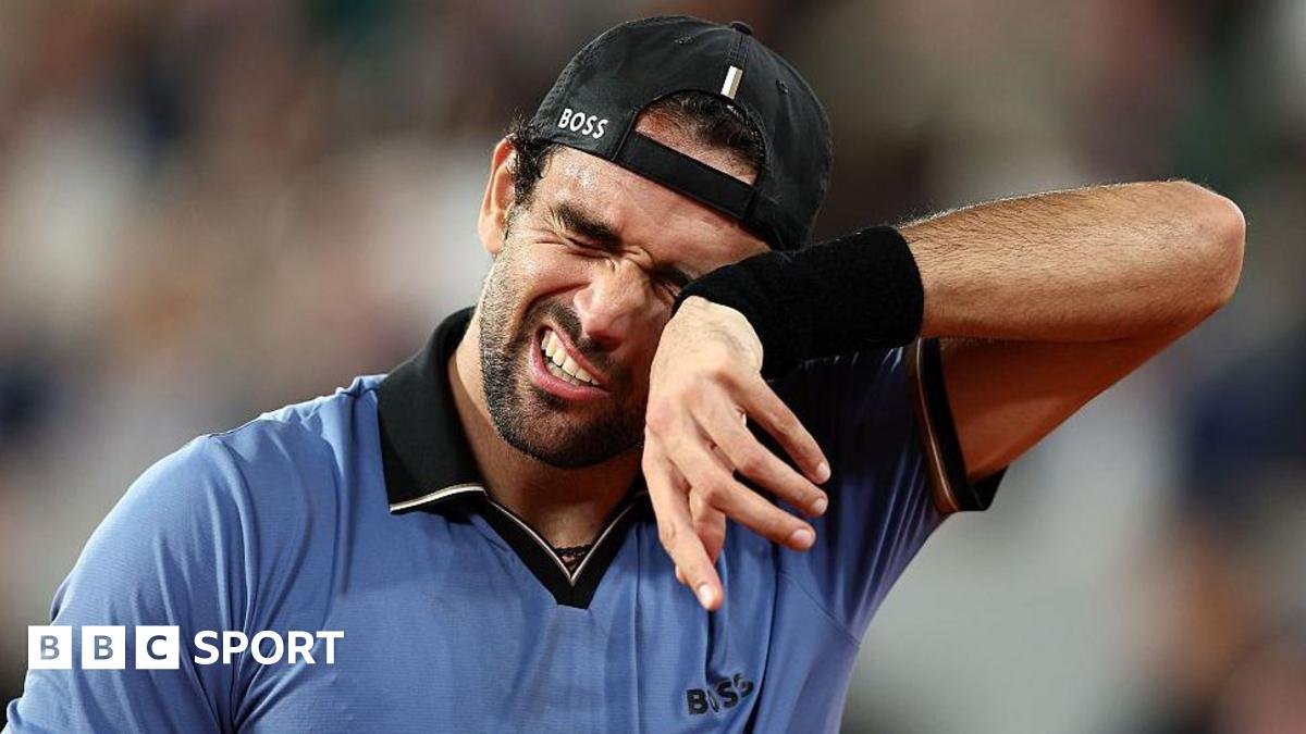 French Open 2026 results: Matteo Berrettini ‘tired of retiring’ after injury ends Roland Garros hopes