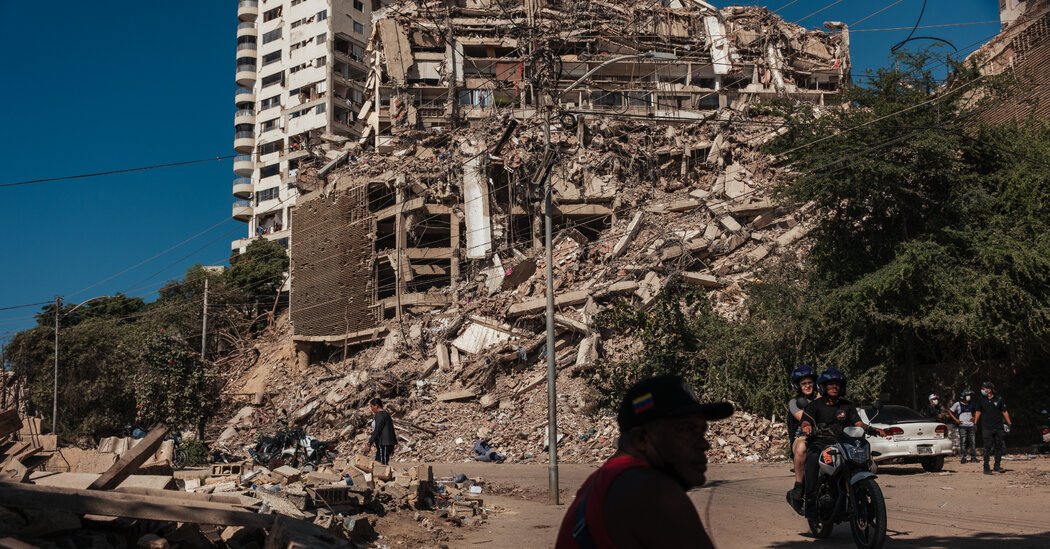 Shortages of Rescue Equipment Hampered Venezuela’s Earthquake Response