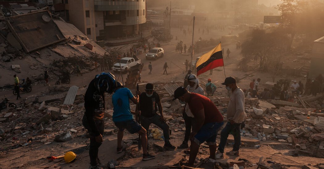 Trump Officials Sideline Machado, Venezuela’s Opposition Leader, Over Earthquake Response