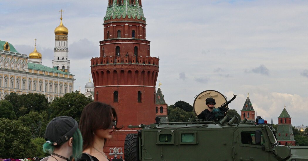 Moscow Is Attacked by Dozens of Drones, Its Mayor Says