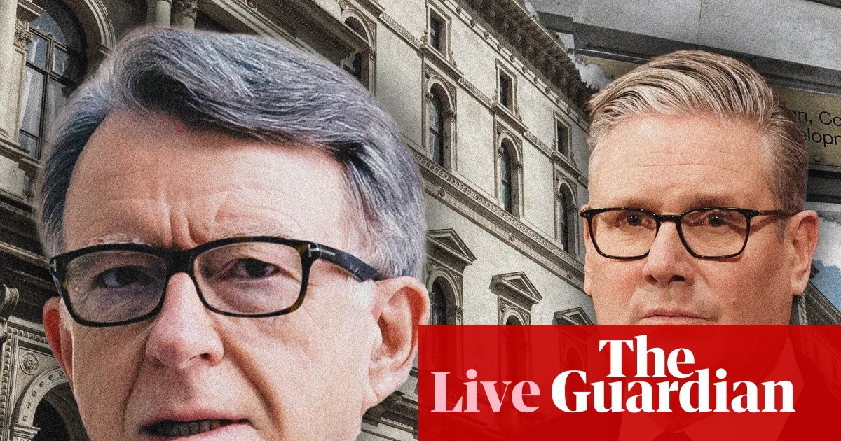 Tories accuse Starmer of not revealing all his Mandelson messages – UK politics live | Politics