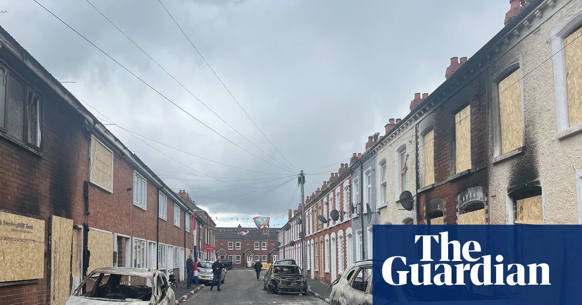 Do not use our tragedy to fuel violence, family of Belfast attack victim say | UK news