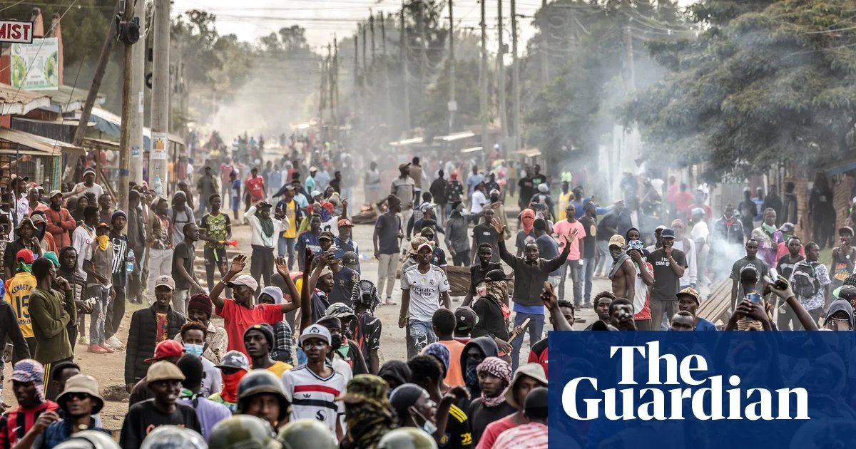 Man shot during protest against proposed US Ebola quarantine facility in Kenya | Kenya