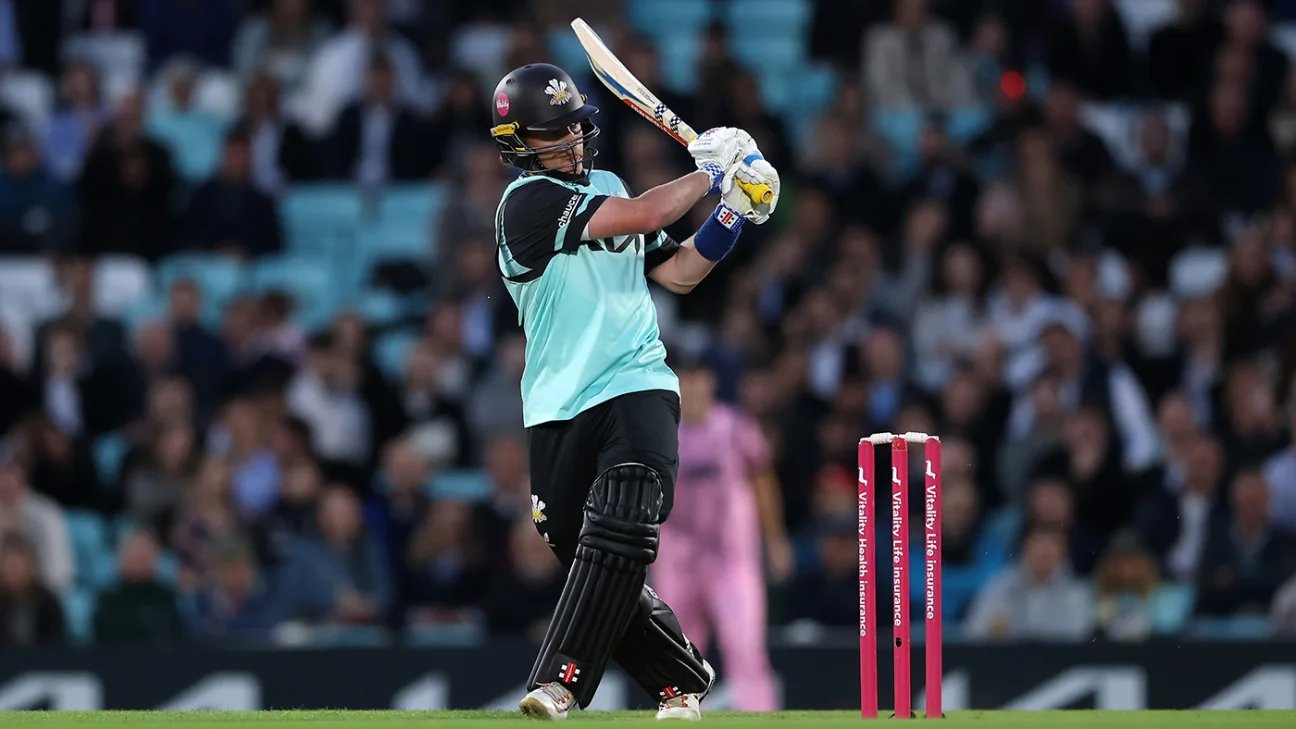 Vitality Blast Men 2026, SUR vs MID South Group Match Report, June 03, 2026