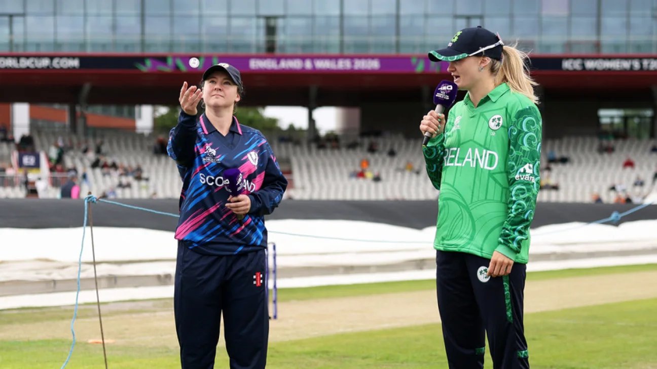 Women’s T20 World Cup – Ireland bowl against Scotland in their first World Cup meeting