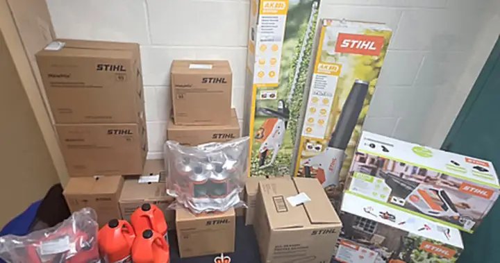 $20K of STIHL products stolen from Ontario business found in N.B., P.E.I., say RCMP