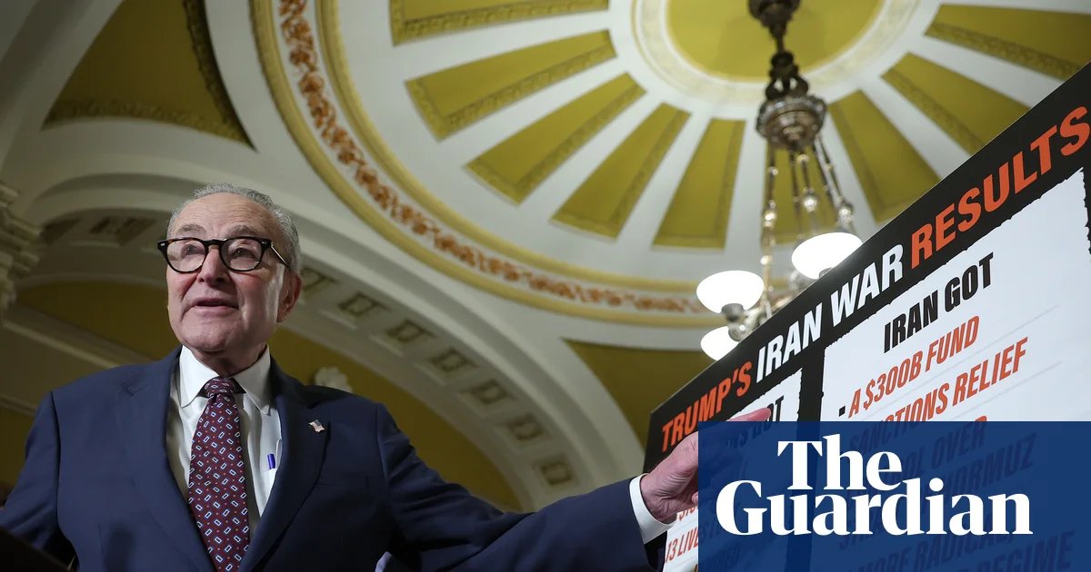 US Senate approves war powers resolution challenging Trump’s Iran war authority | Donald Trump