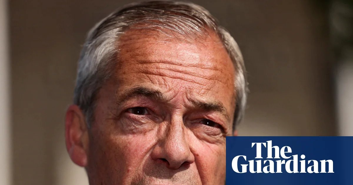 Faced with being outflanked by those to his right, Farage seeks to channel public anger | Nigel Farage