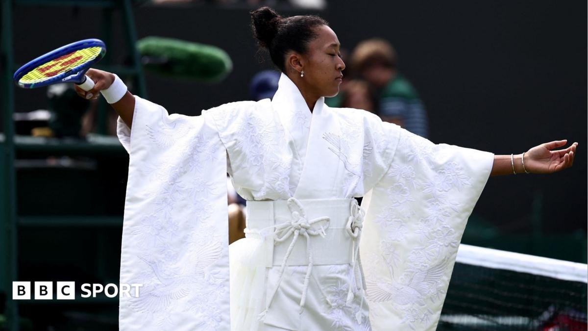 Wimbledon 2026 resuts: Naomi Osaka dazzles in kimono outfit before opening victory